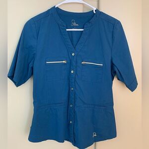JANUU women’s scrub top size S